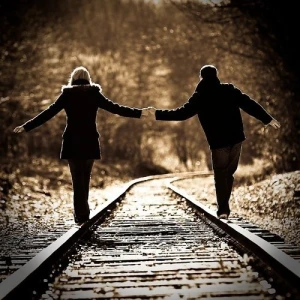 couple railroad
